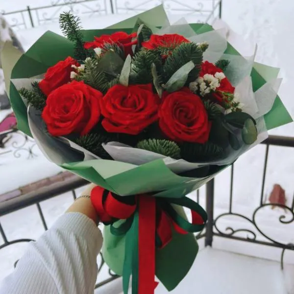 Новогодний букет