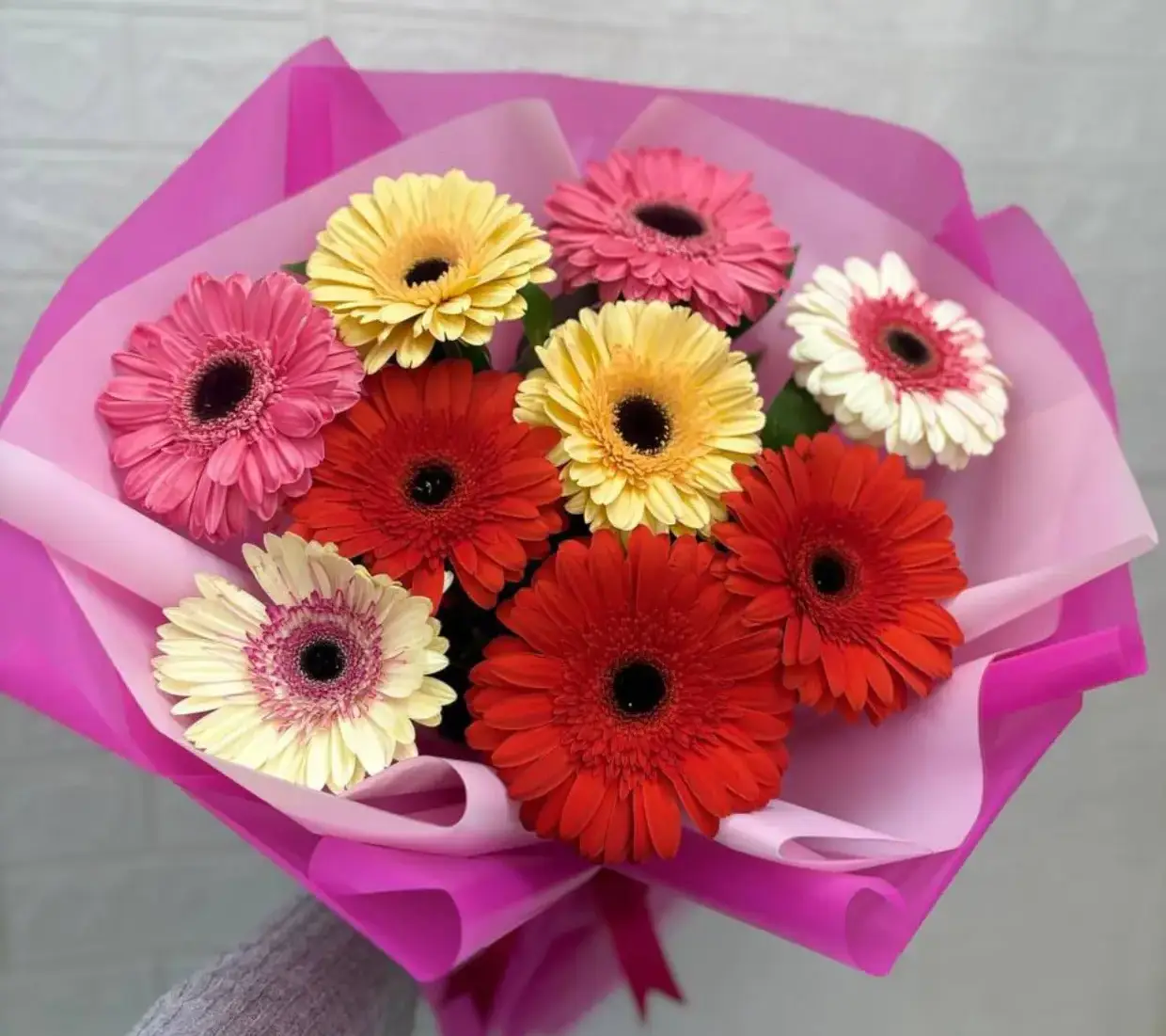 Герберы с Рафаэлло